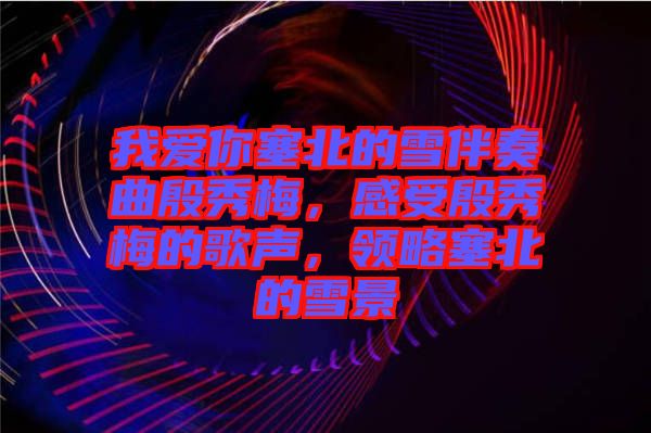 我愛你塞北的雪伴奏曲殷秀梅，感受殷秀梅的歌聲，領略塞北的雪景