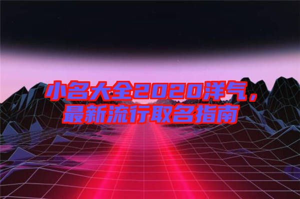 小名大全2020洋氣，最新流行取名指南
