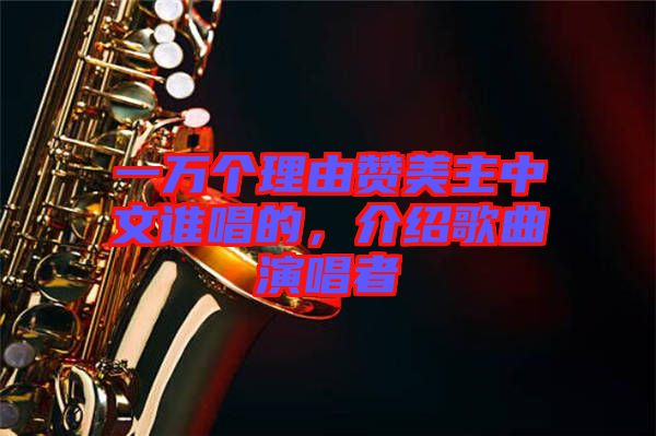 一萬個理由贊美主中文誰唱的，介紹歌曲演唱者