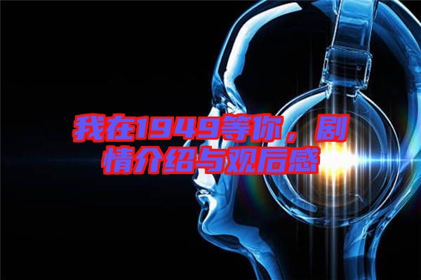 我在1949等你，劇情介紹與觀后感