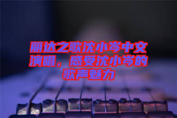 麗達(dá)之歌沈小岑中文演唱，感受沈小岑的歌聲魅力