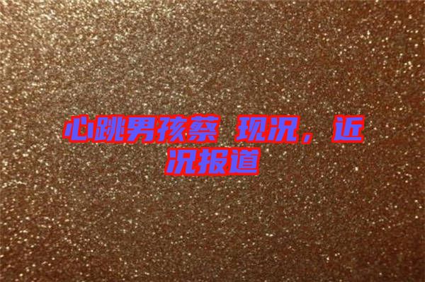 心跳男孩蔡喆現況，近況報道