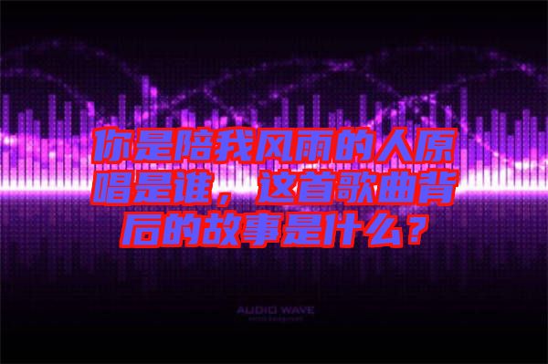 你是陪我風雨的人原唱是誰，這首歌曲背后的故事是什么？