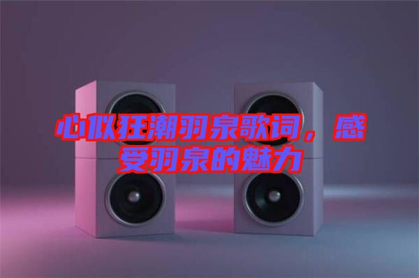 心似狂潮羽泉歌詞，感受羽泉的魅力