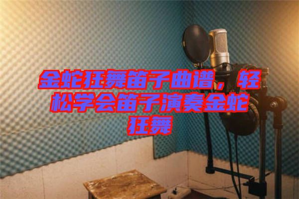 金蛇狂舞笛子曲譜，輕松學會笛子演奏金蛇狂舞